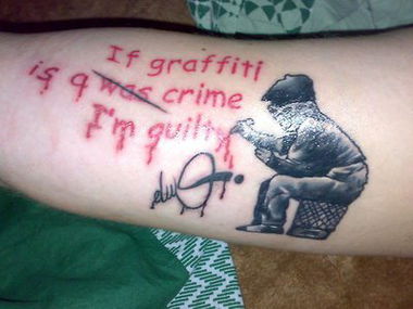 Graffiti Artwork - Photo by Elmooner - Prywatny, Projekt.