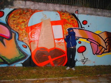 Graffiti Wall - Photo by Elmooner