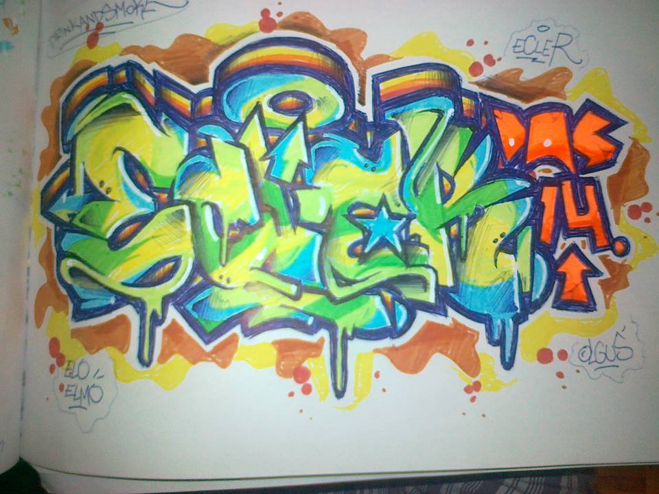 Graffiti Sketch - Photo by Elmooner