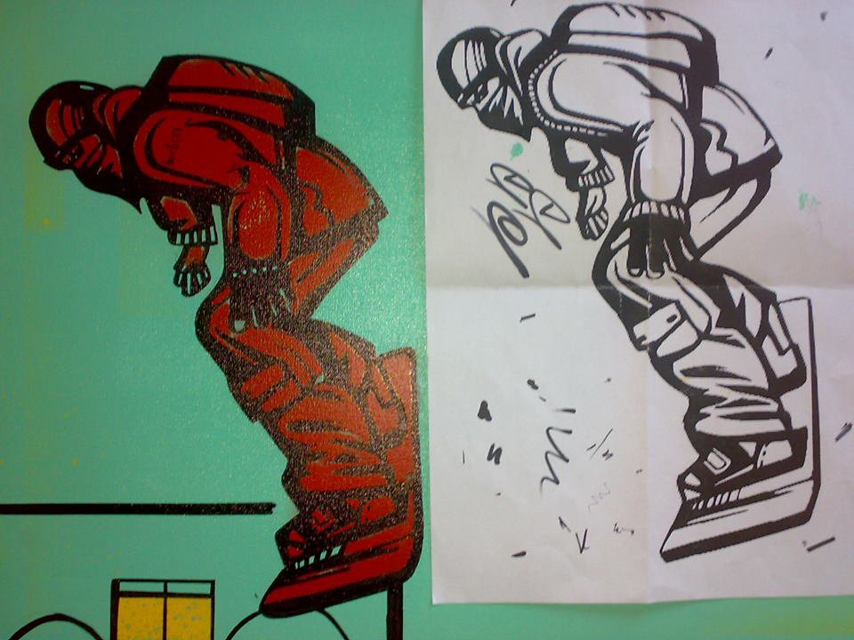 Graffiti Sketch - Photo by Elmooner