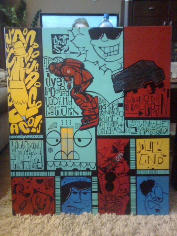 Graffiti Artwork - Photo by Elmooner