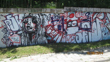 Graffiti Wall - Photo by Elmooner
