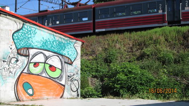 Graffiti Wall - Photo by Elmooner