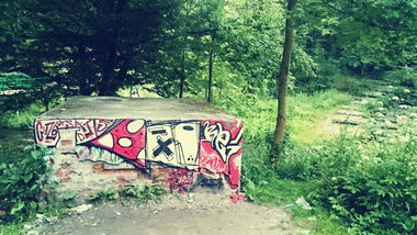 Graffiti Wall - Photo by Elmooner