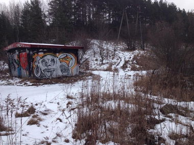 Graffiti Wall - Photo by Elmooner