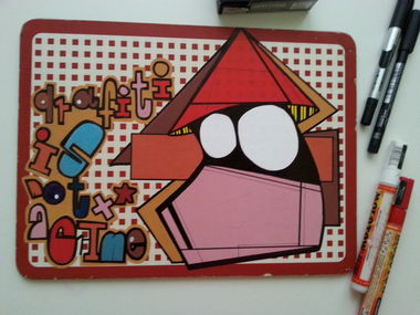 Graffiti Artwork - Photo by Elmooner