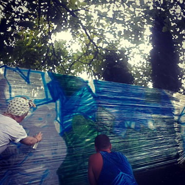 Graffiti Wall - Photo by Elmooner