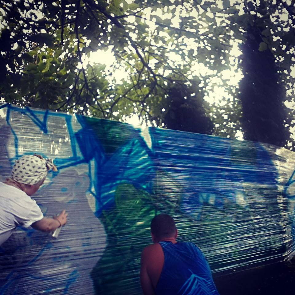 Graffiti Wall - Photo by Elmooner