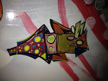 Graffiti Wall - Photo by Elmooner