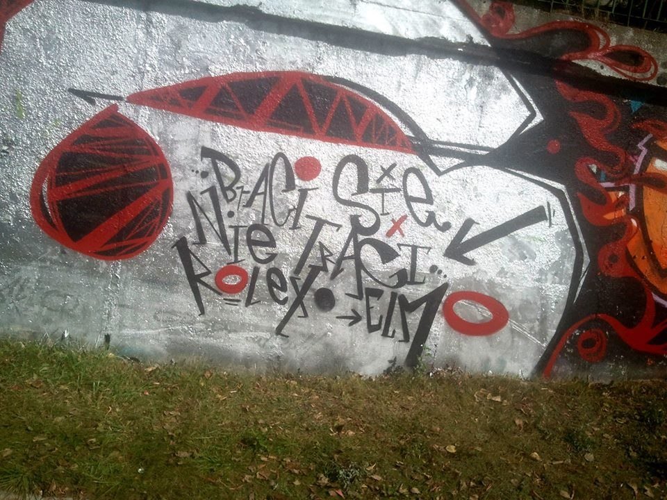 Graffiti Wall - Photo by Elmooner