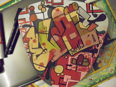 Graffiti Wall - Photo by Elmooner