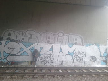 Graffiti Wall - Photo by Elmooner