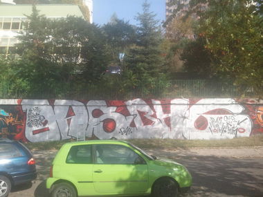 Graffiti Wall - Photo by Elmooner