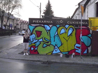 Graffiti Wall - Photo by Elmooner