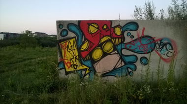 Graffiti Wall - Photo by Elmooner