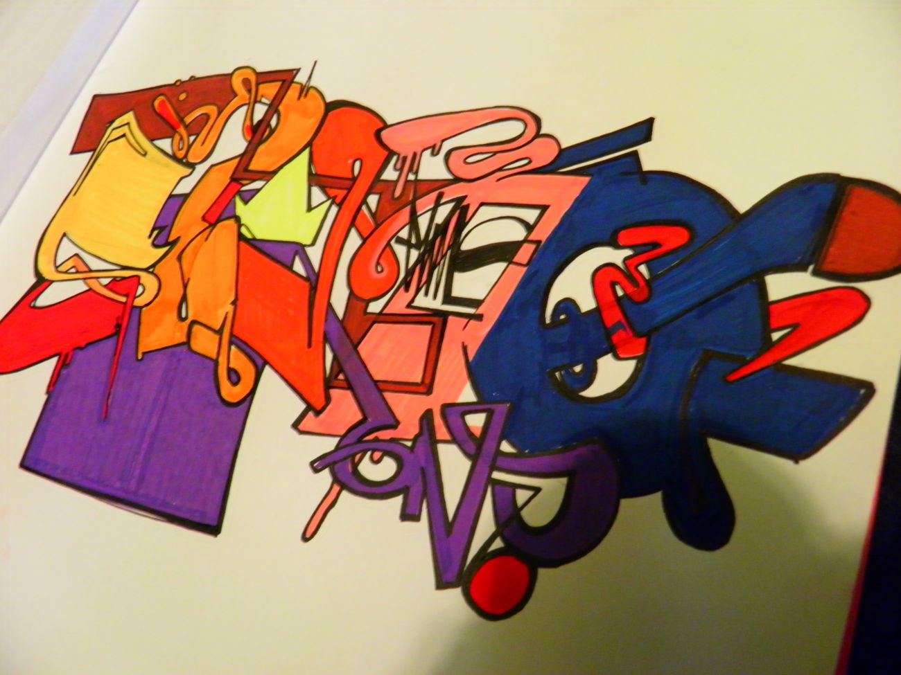 Graffiti Sketch - Photo by Elmooner