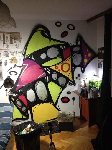 Graffiti Wall - Photo by Elmooner