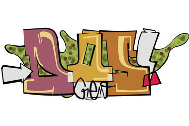 Graffiti Wall - Photo by Elmooner