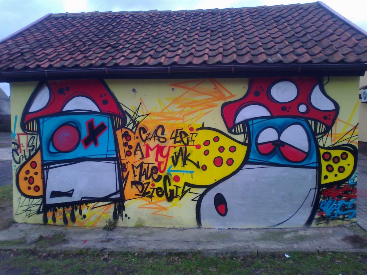 Graffiti Wall - Photo by Elmooner