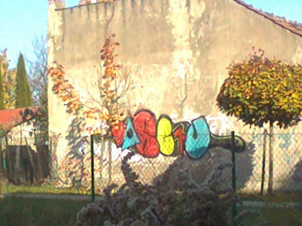 Graffiti Bombing - Photo by Elmooner