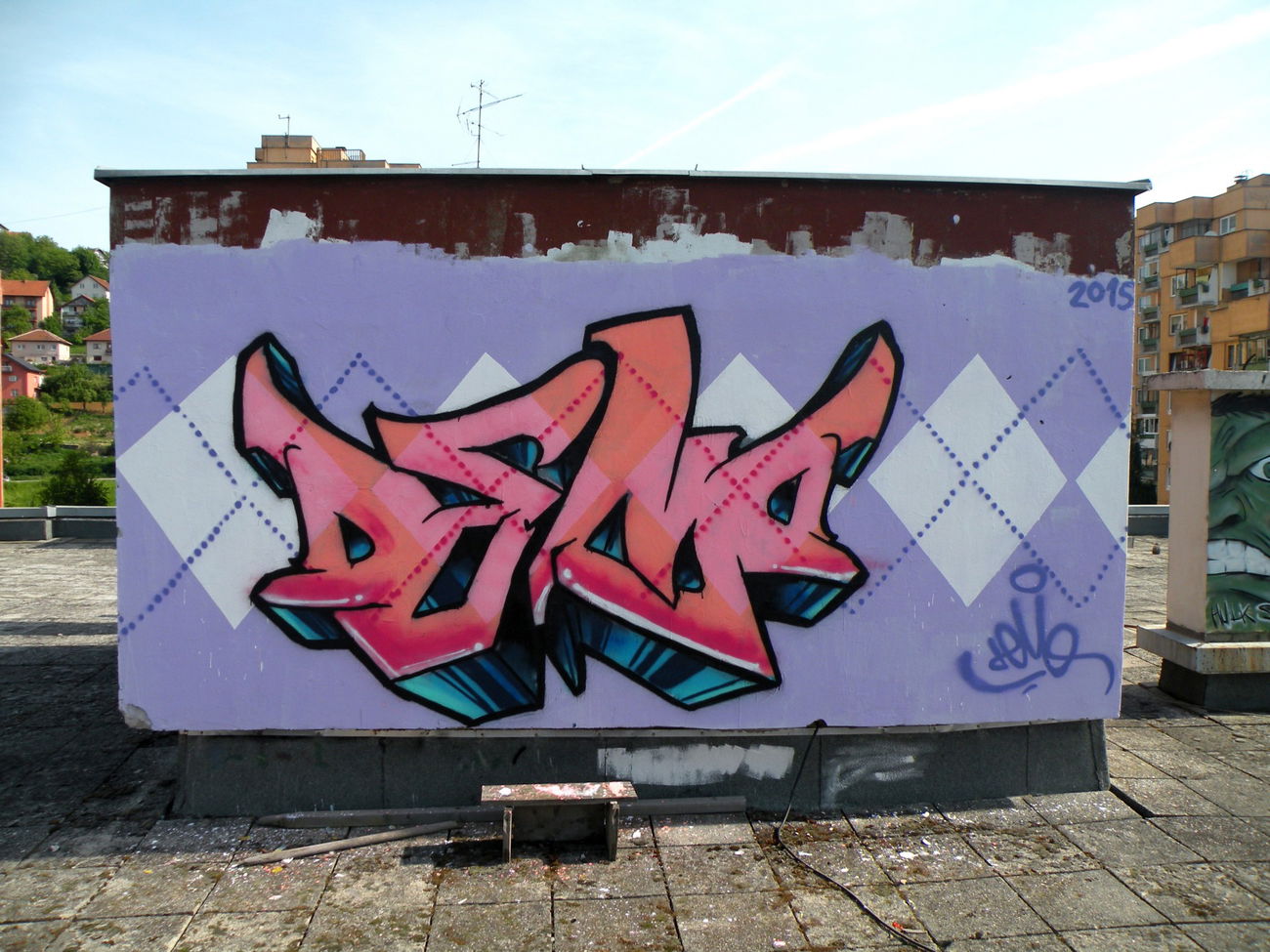 Graffiti Wall - Photo by EmiTwo