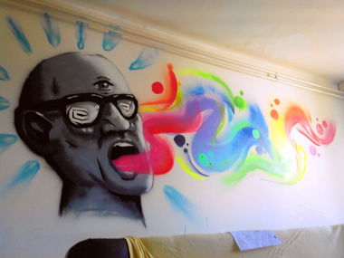 Graffiti Wall - Photo by EmiTwo (2015)