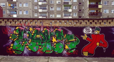 Graffiti Wall - Photo by Emoc