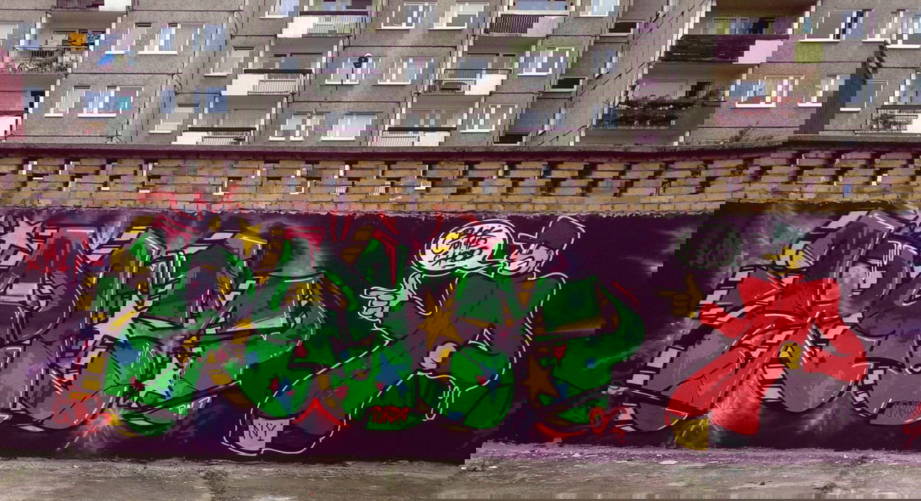 Graffiti Wall - Photo by Emoc