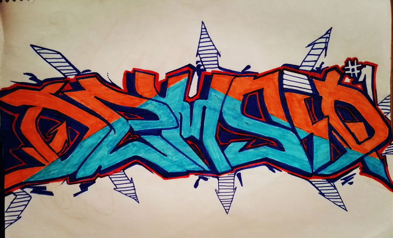 Graffiti Sketch - Photo by Emsid