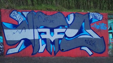 Graffiti Wall in Београд - Photo by Emsid - emsid (2016)