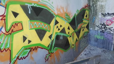 Graffiti Wall in Београд - Photo by Emsid (2016)