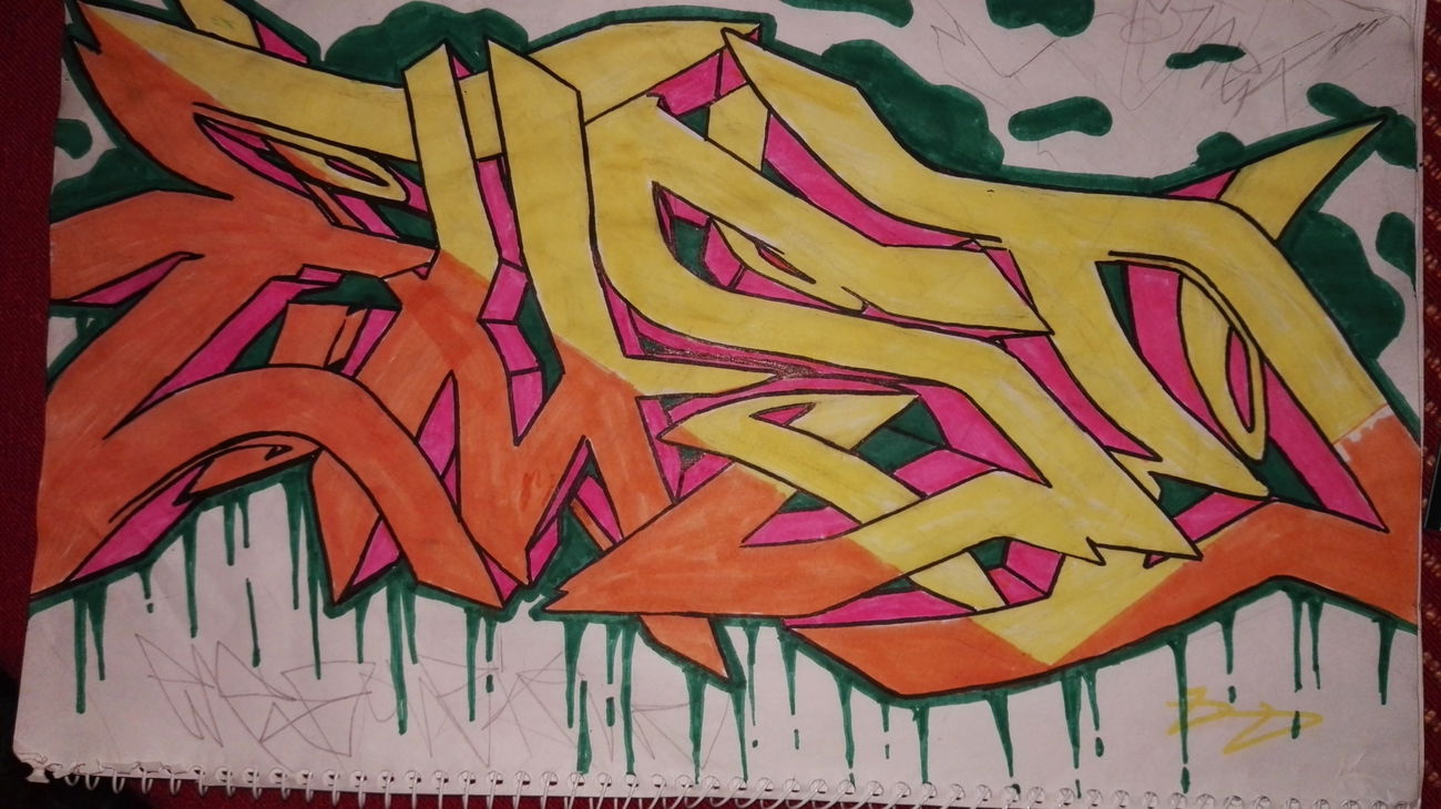 Graffiti Sketch in Београд - Photo by Emsid - Emsid (2016)