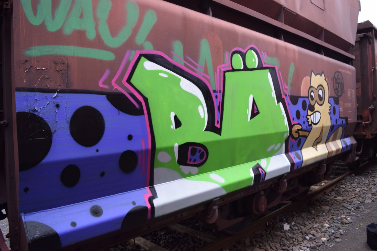 Graffiti Train - Photo by Endgleist - BÄ