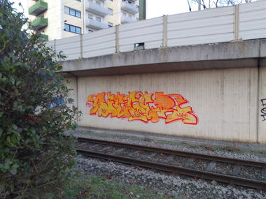 Graffiti Wall - Photo by Endtooend - Sieger