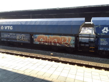 Graffiti Train - Photo by Endtooend