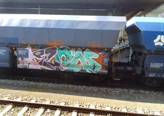 Graffiti Train - Photo by Endtooend