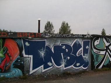 Graffiti Wall in Saint Petersburg - Photo by EnerGyo1 - tnbsc, piter, tnb (2014)