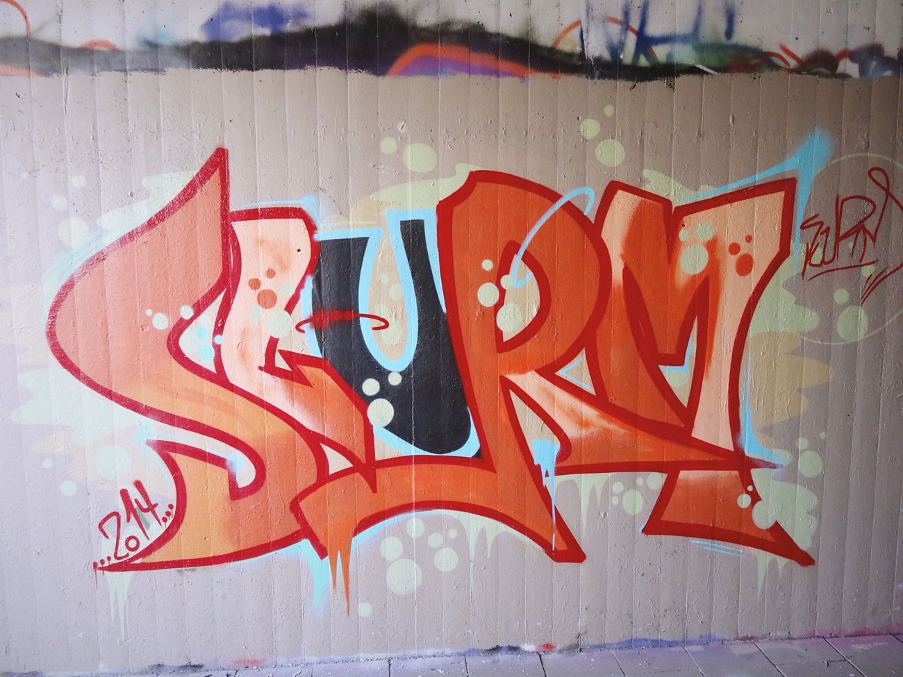 Graffiti Wall - Photo by EnjoySlurm (2014)