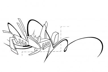 Graffiti Sketch in Osnabrück - Photo by EntePaul - Stum, EP, Osnabrück