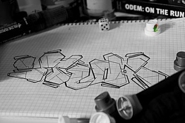 Graffiti Sketch - Photo by EntePaul
