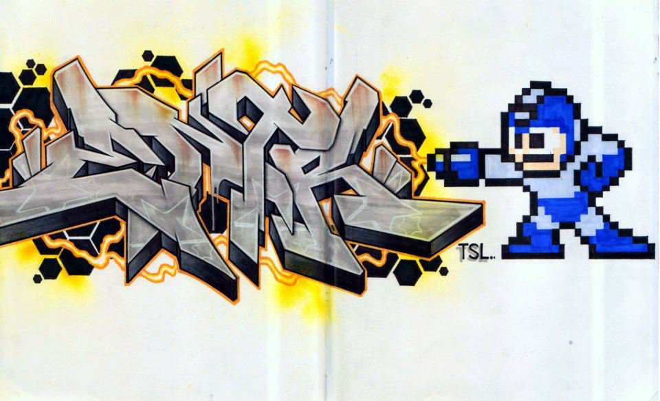Graffiti Sketch - Photo by Entr1TSL