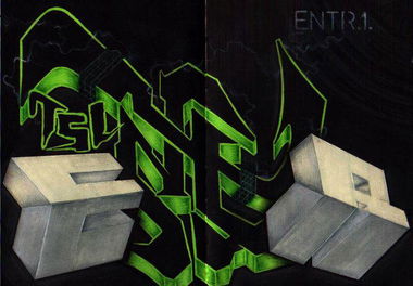 Graffiti Sketch - Photo by Entr1TSL