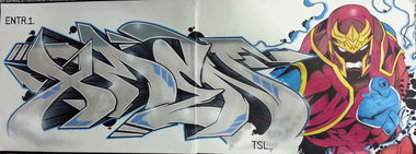 Graffiti Sketch - Photo by Entr1TSL