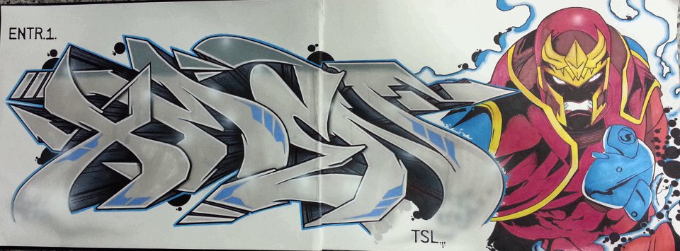 Graffiti Sketch - Photo by Entr1TSL