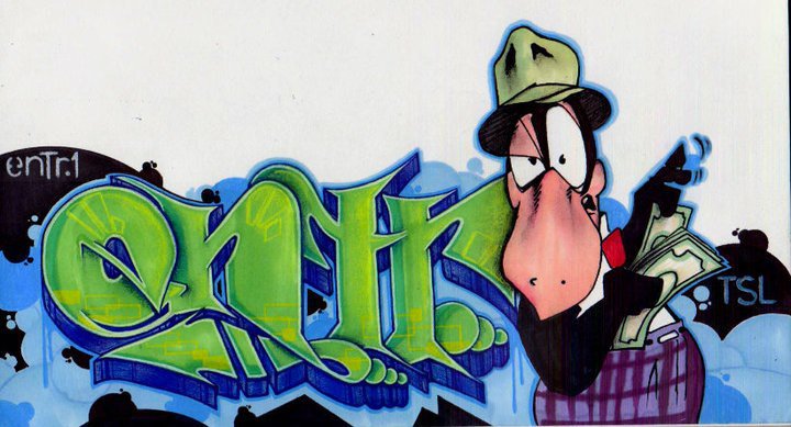 Graffiti Sketch - Photo by Entr1TSL