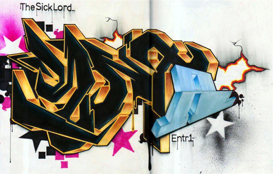 Graffiti Sketch - Photo by Entr1TSL
