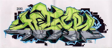 Graffiti Sketch - Photo by Entr1TSL