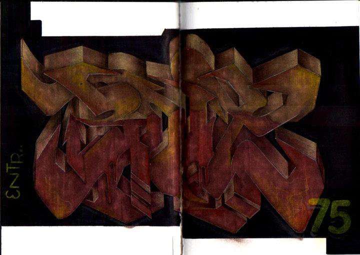 Graffiti Sketch - Photo by Entr1TSL