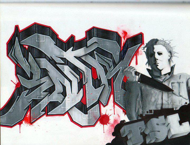 Graffiti Sketch - Photo by Entr1TSL