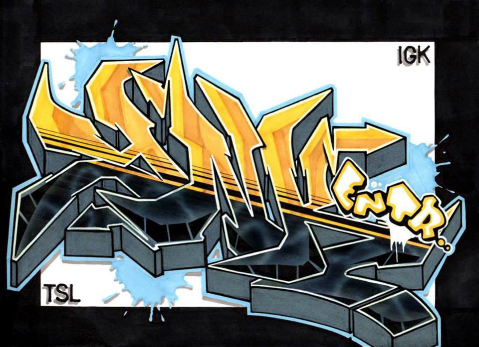 Graffiti Sketch - Photo by Entr1TSL